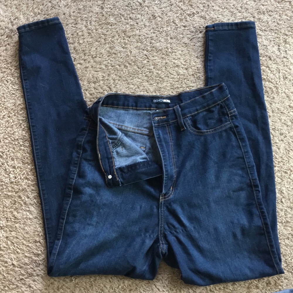 Fashion nova high waist jeans